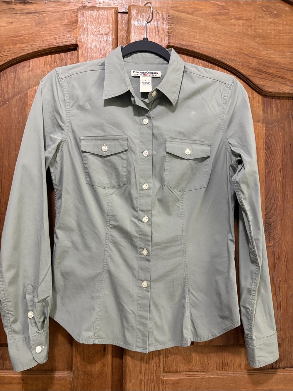 Polo by Ralph Lauren Light Sage Button-Down Shirt
